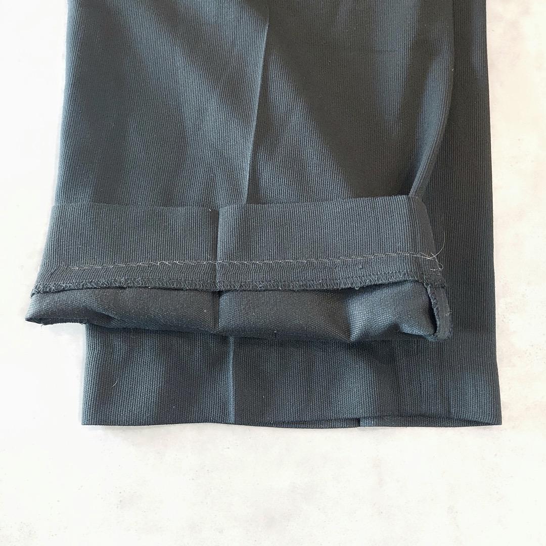 ポロ ゴルフ ラルフローレン W36 スラックス 90s 古着 黒 15541