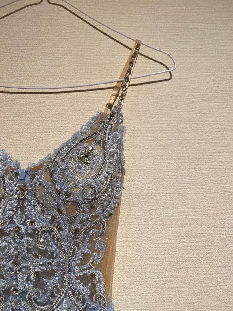 エンジェルアール　ロングドレス　キャバドレス sugar サックス