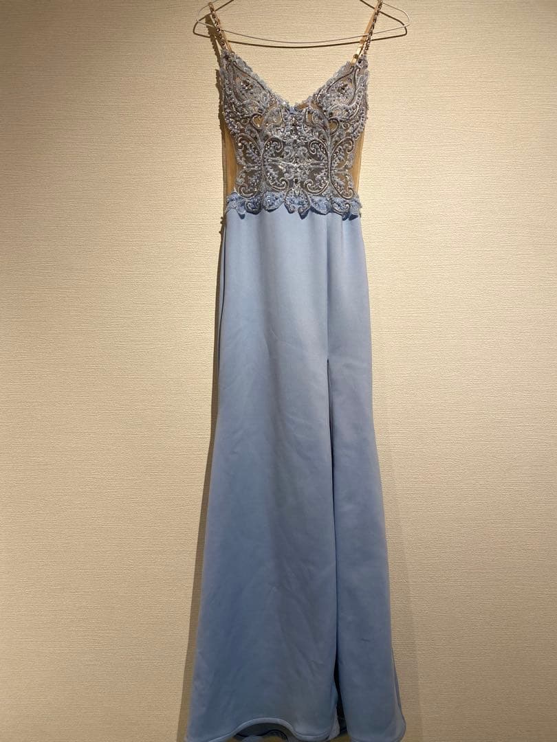 エンジェルアール　ロングドレス　キャバドレス sugar サックス