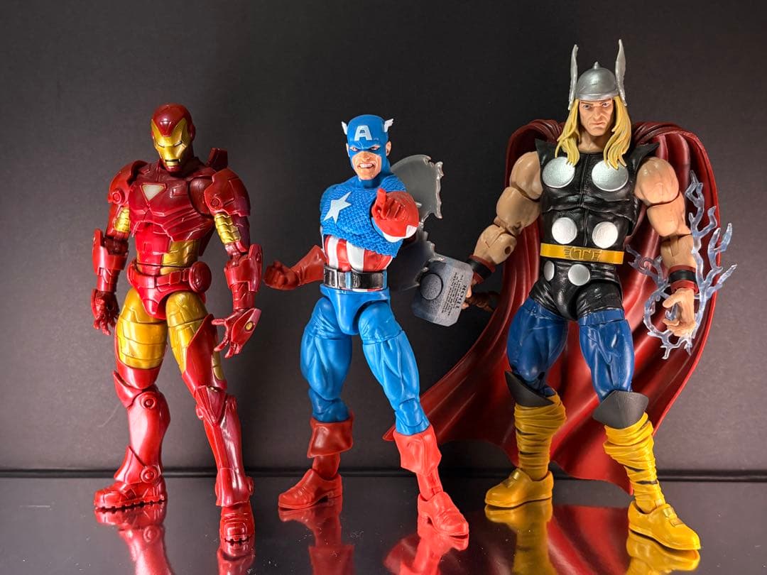 マーベルレジェンド　BIG3セット(アイアンマン/キャプテンアメリカ/ソー)