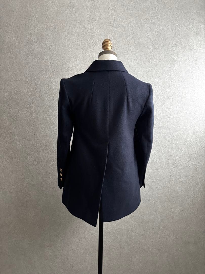 美品　PATOU パトゥ　ICONIC ダブルブレストジャケット　ネイビー　34