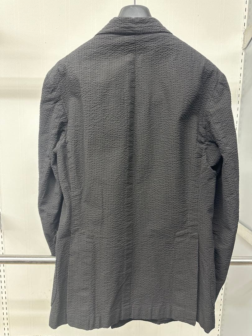 De Petrillo／デペトリロ シアサッカージャケット　46 ブラック