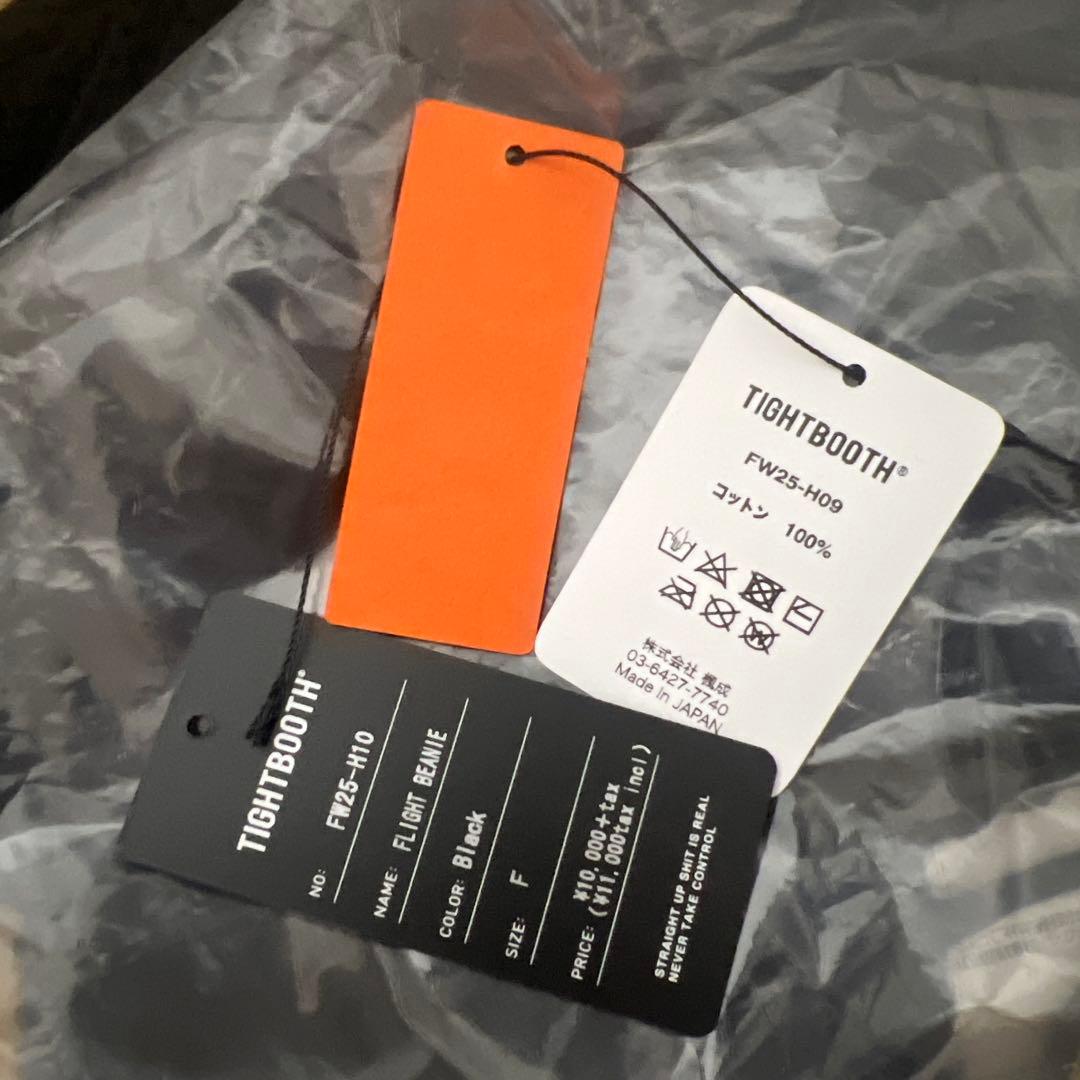 タイトブース FLIGHT BEANIE 黒