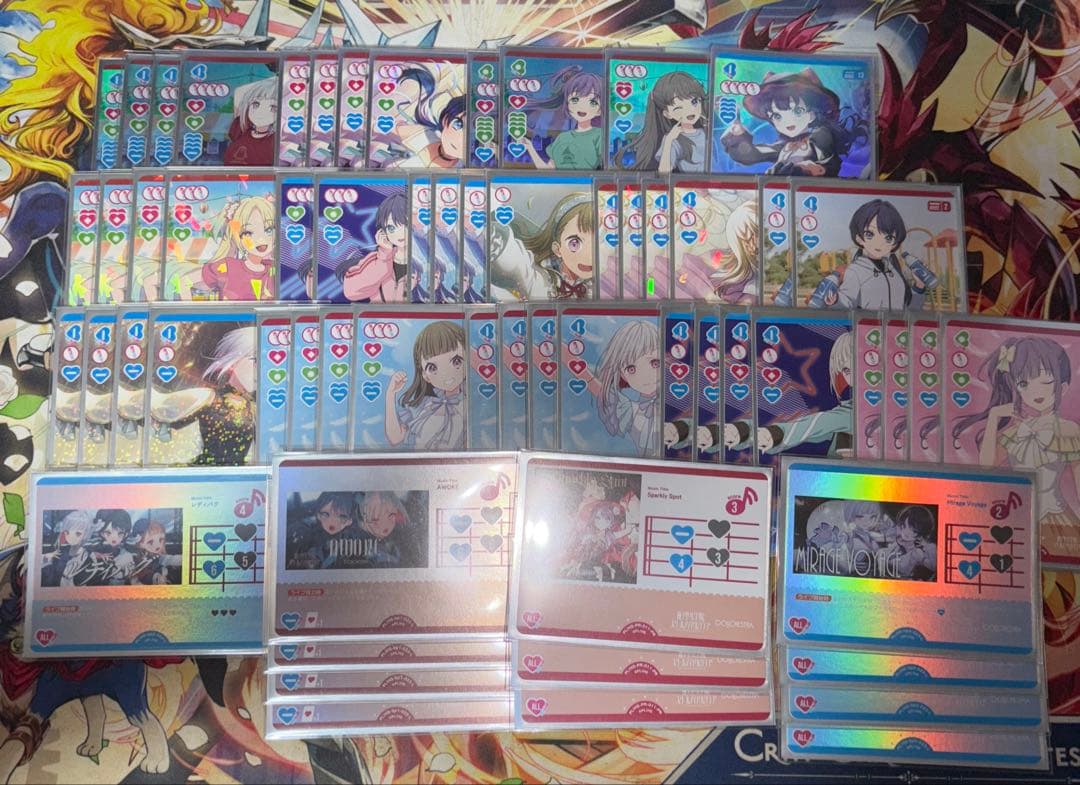 ラブカ 蓮ノ空DOLLCHESTRAデッキ ラブライブOCG スリーブ付き