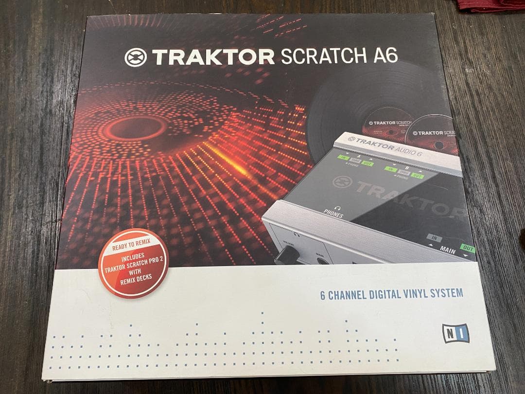TRAKTOR SCRATCH A6 デジタルバイナルシステムDVS/PCDJ