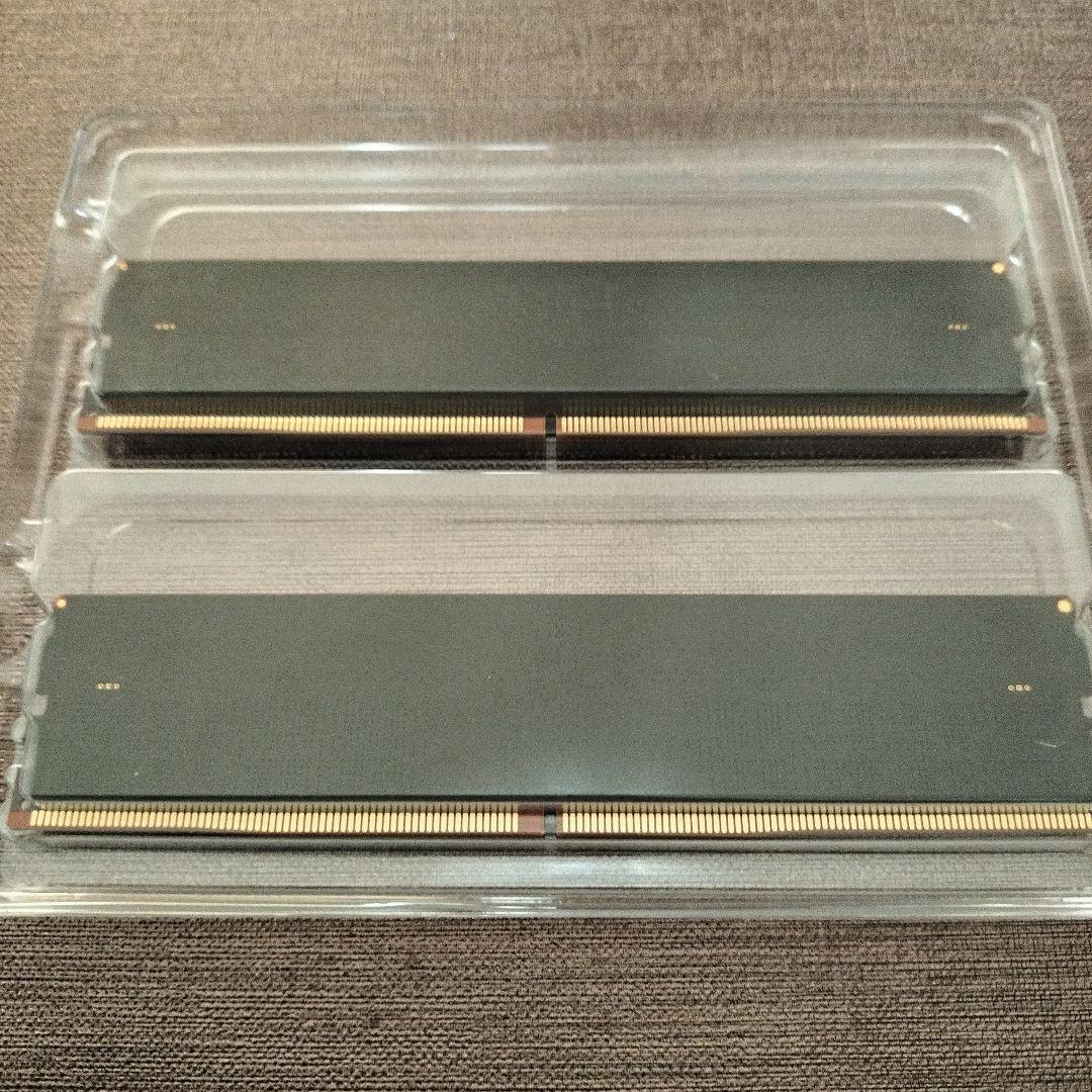 crucial 16GB DDR6-5600 UDIMM メモリ×2 32GB