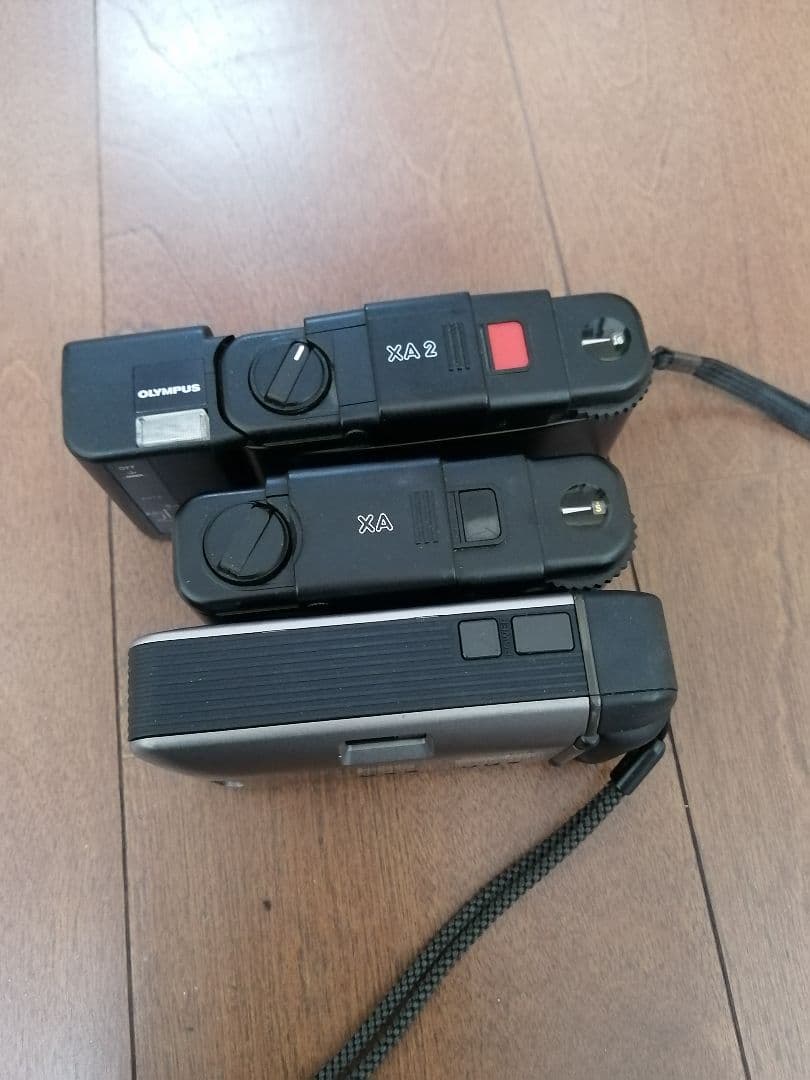 フィルムカメラ三台