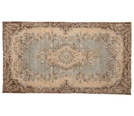 トルコ ヴィンテージラグ A111 定番 ベージュ セージグリーン ブラウン