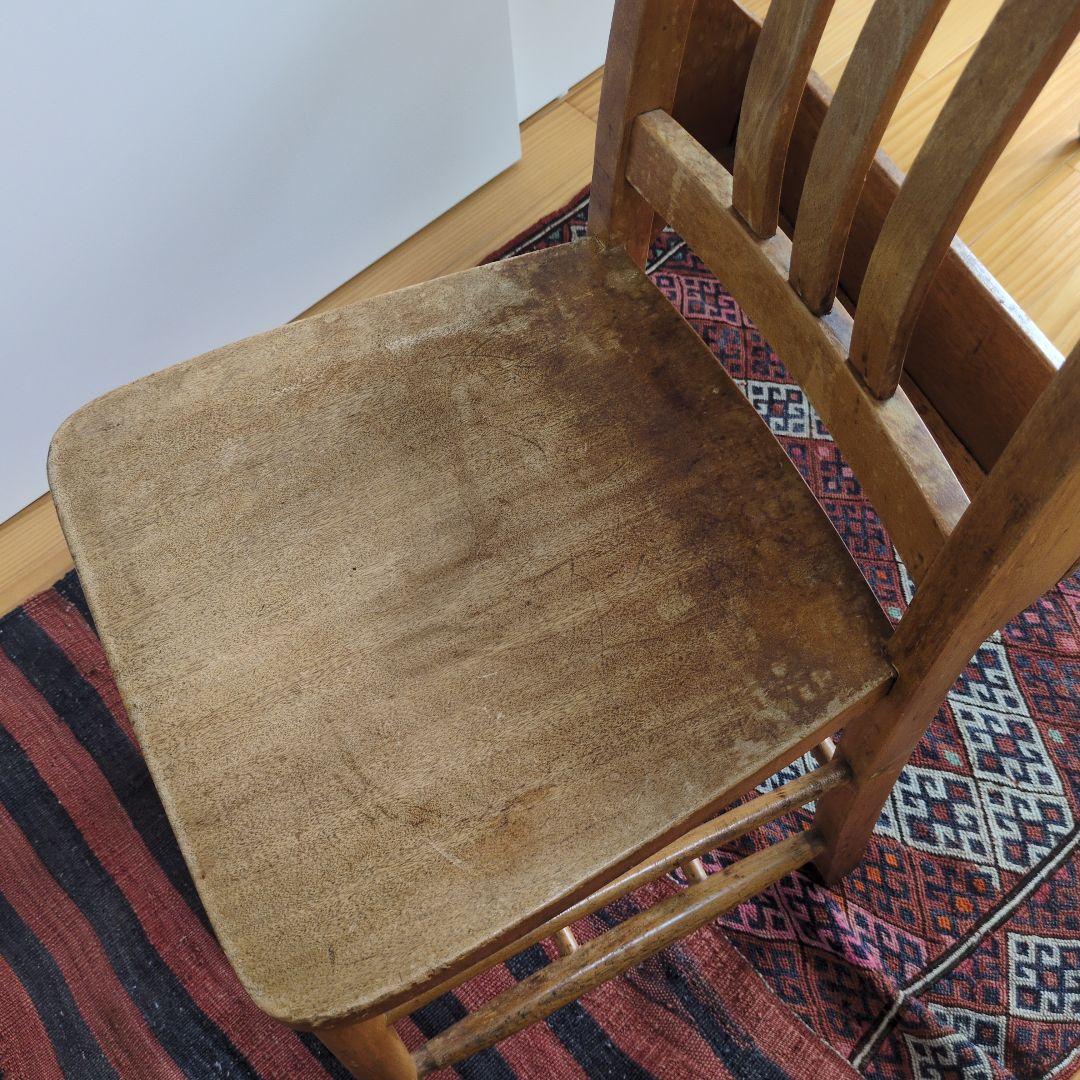 ビンテージ　チャーチチェア　カフェチェア　アンティーク