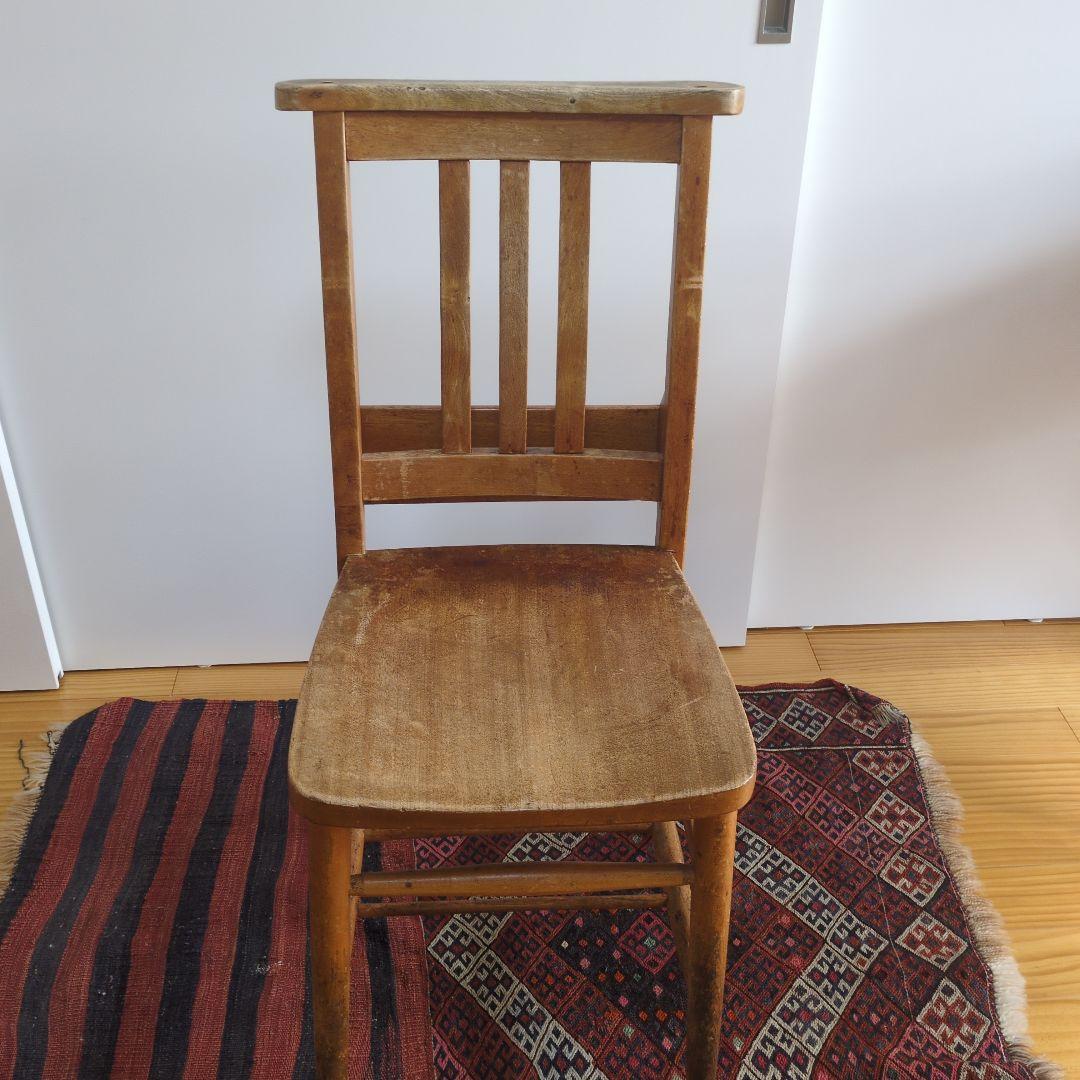 ビンテージ　チャーチチェア　カフェチェア　アンティーク