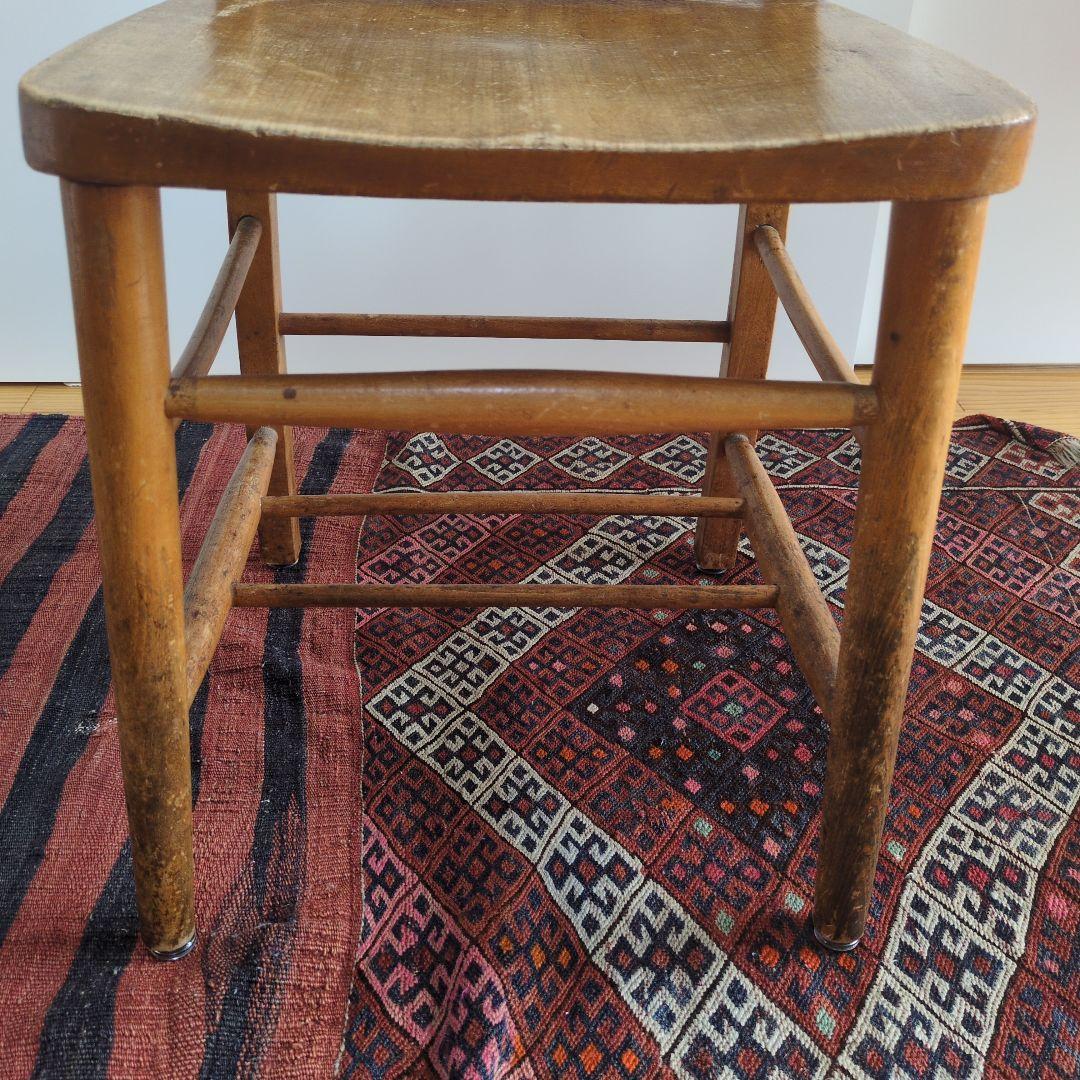 ビンテージ　チャーチチェア　カフェチェア　アンティーク