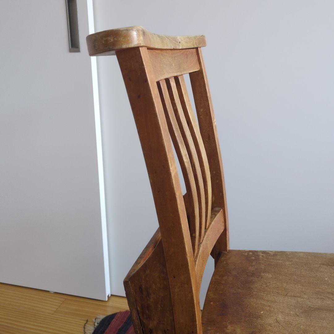 ビンテージ　チャーチチェア　カフェチェア　アンティーク