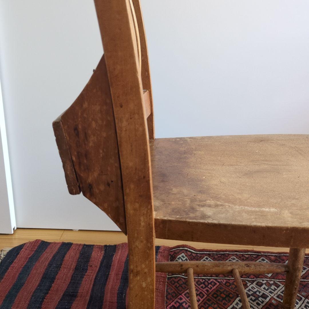 ビンテージ　チャーチチェア　カフェチェア　アンティーク