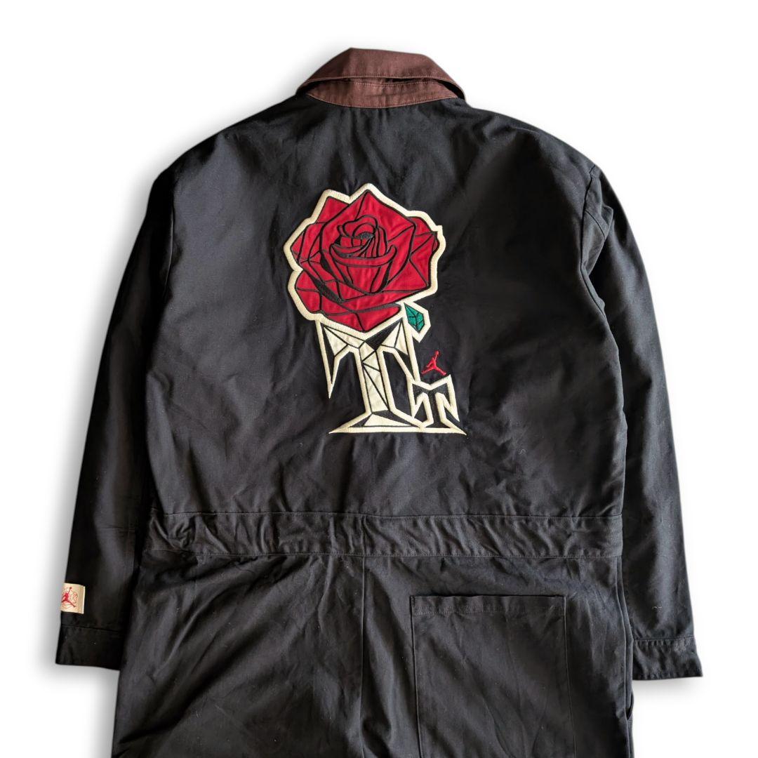 美品 ナイキ ジョーダン テヤナ テイラー ジャンプスーツ ブラウン ブラック