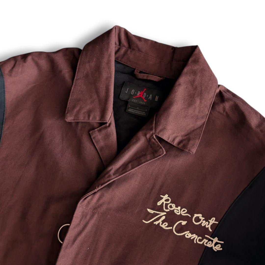 美品 ナイキ ジョーダン テヤナ テイラー ジャンプスーツ ブラウン ブラック