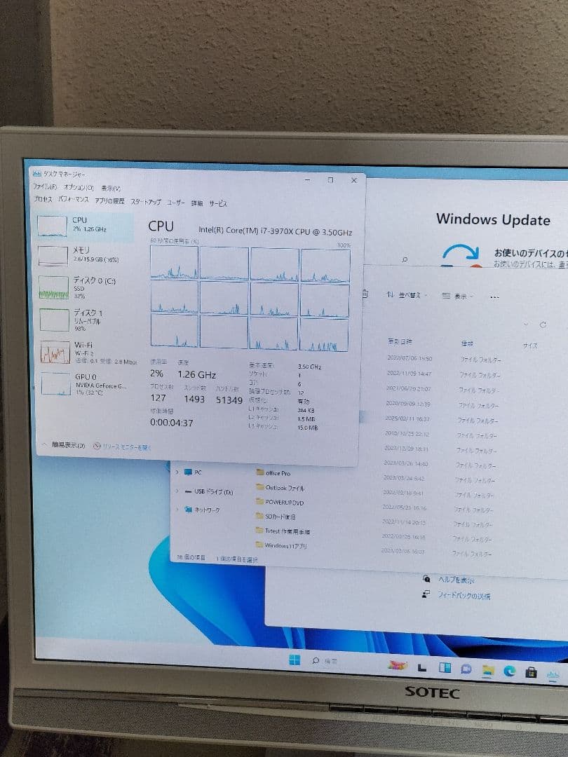 値下げASUS P9X79 Deluxe/core i7 3970x/ 16GB