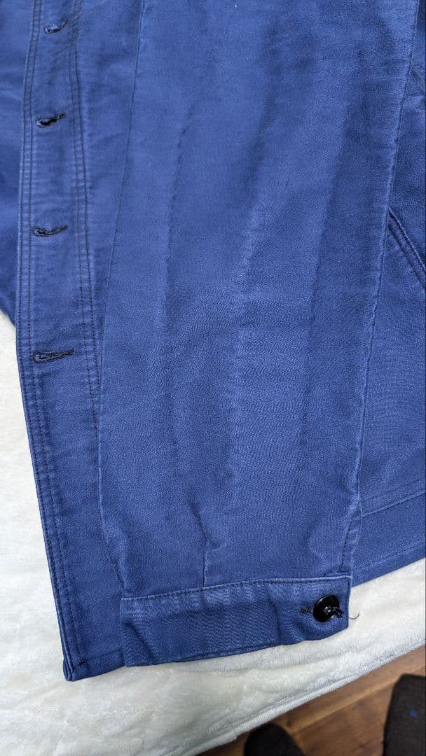 ユーロモールスキンジャケット　50sくらい　サイズ大きめ