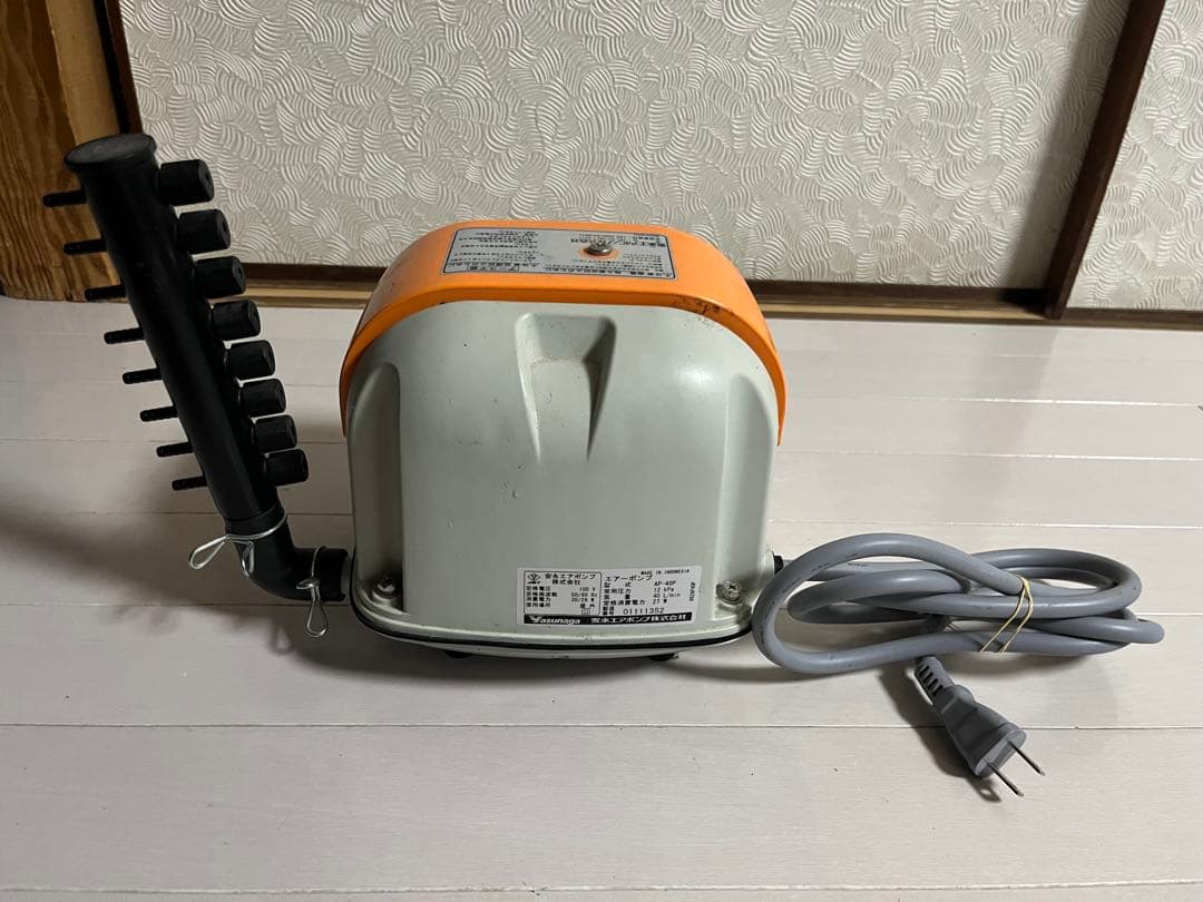 安永ブロアポンプAP-40P 分岐栓つき