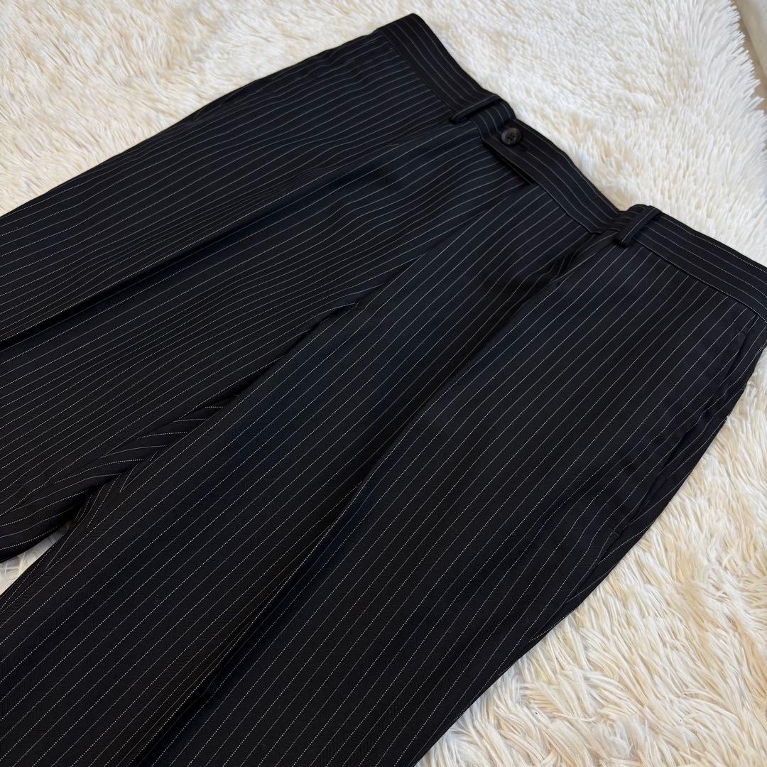 (美品) メンズティノラス スリーピース セットアップ スーツ ストライプ