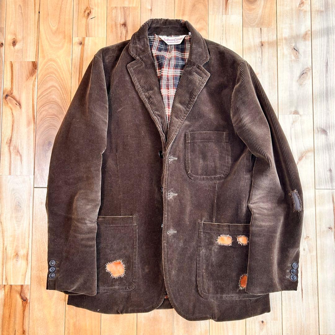 【希少】ラギッド ミュージアム リペア加工 コーデュロイ ジャケット S RRL