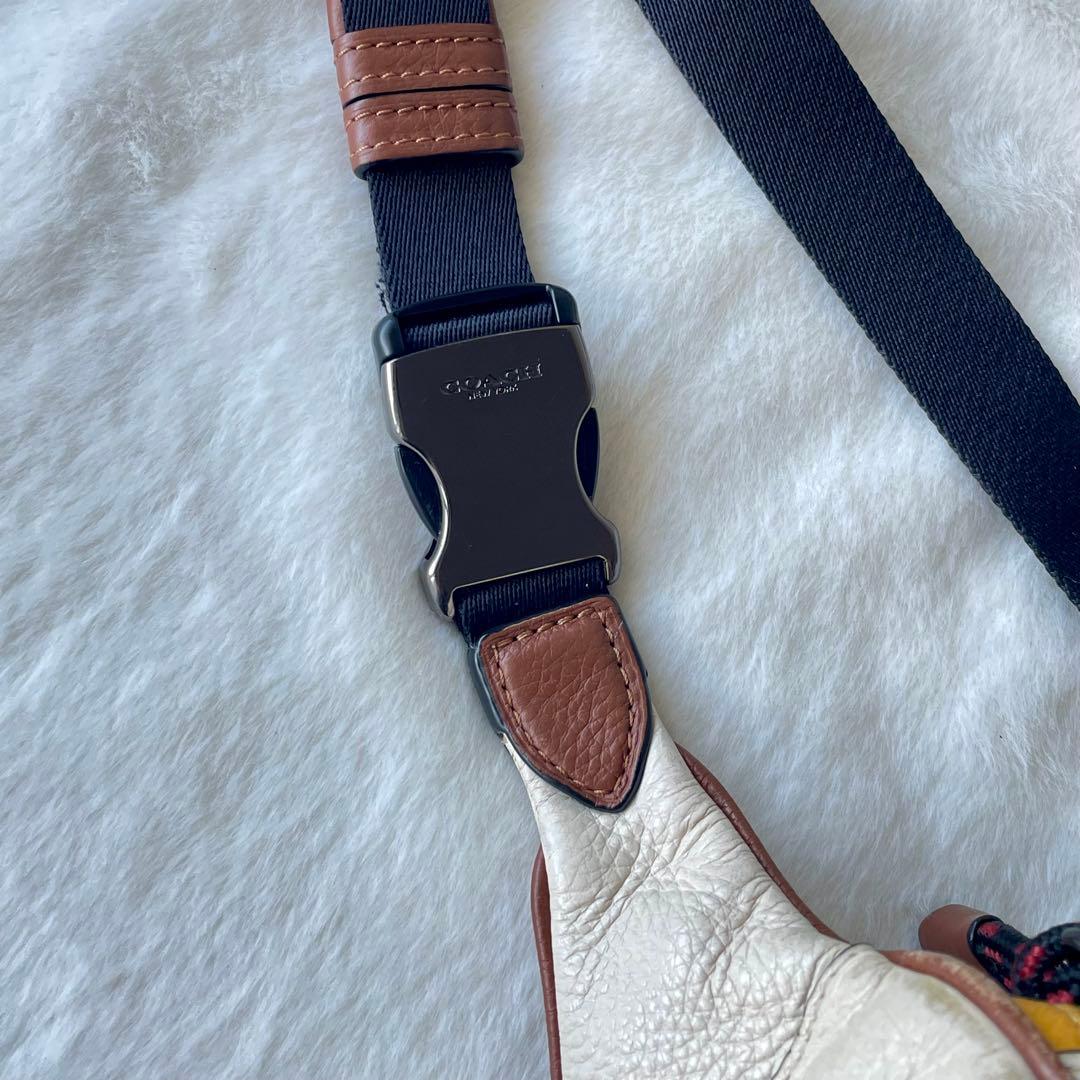 COACH ディズニー ミッキーマウス ボディバッグ ウエストバッグ