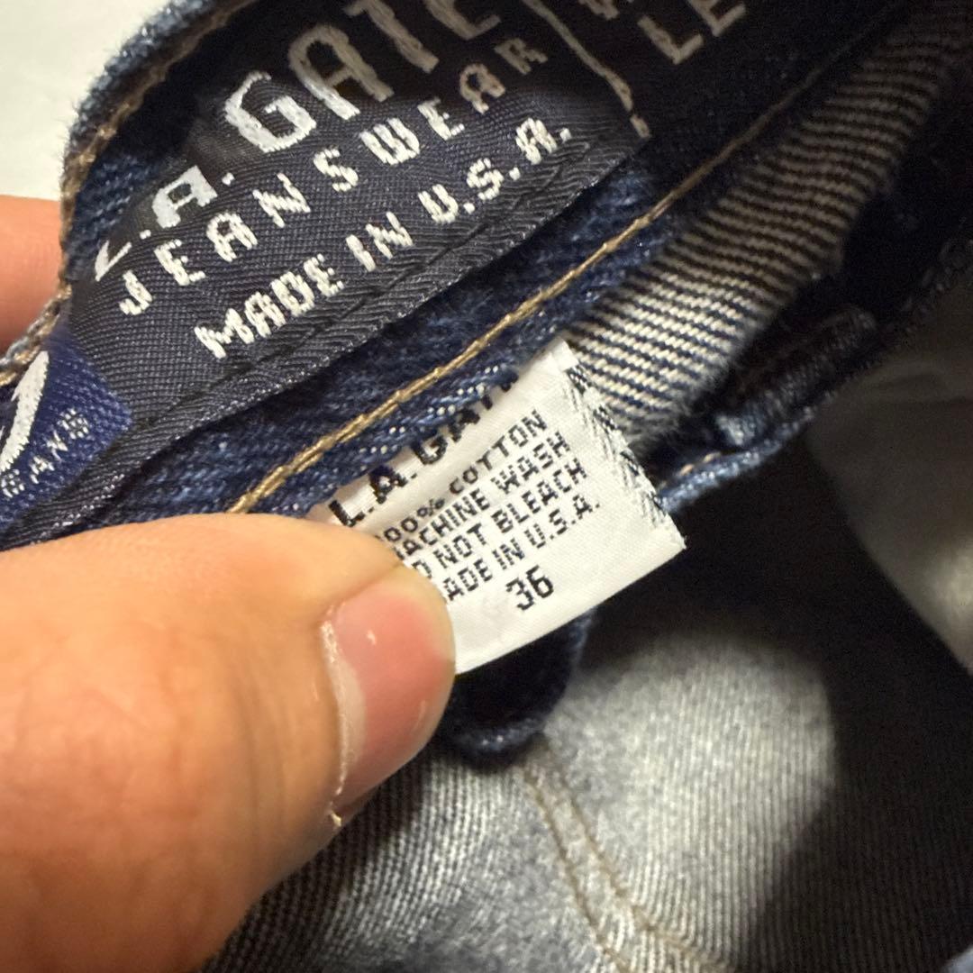 L.A GATE LAゲート ジーンズ デニム 36インチ ローライダー