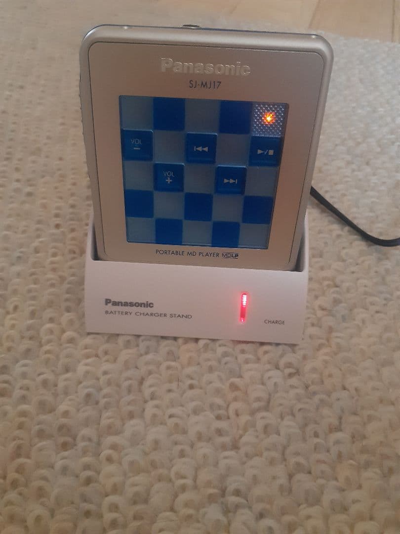 Panasonic ポータブルMDプレーヤー SJ-MJ17-A　ウォークマン