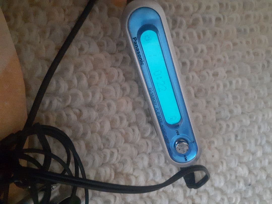 Panasonic ポータブルMDプレーヤー SJ-MJ17-A　ウォークマン