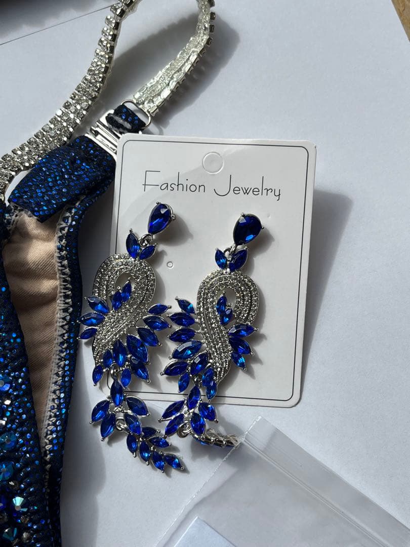 競技用ビキニ コンテストビキニ＋ブレスレット＋ピアス 週末までの限定価格