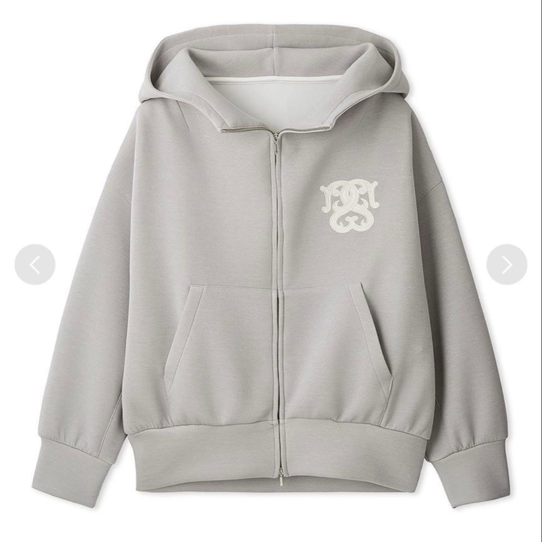 snidel スナイデル ボリュームパーカー グレー 2025ver