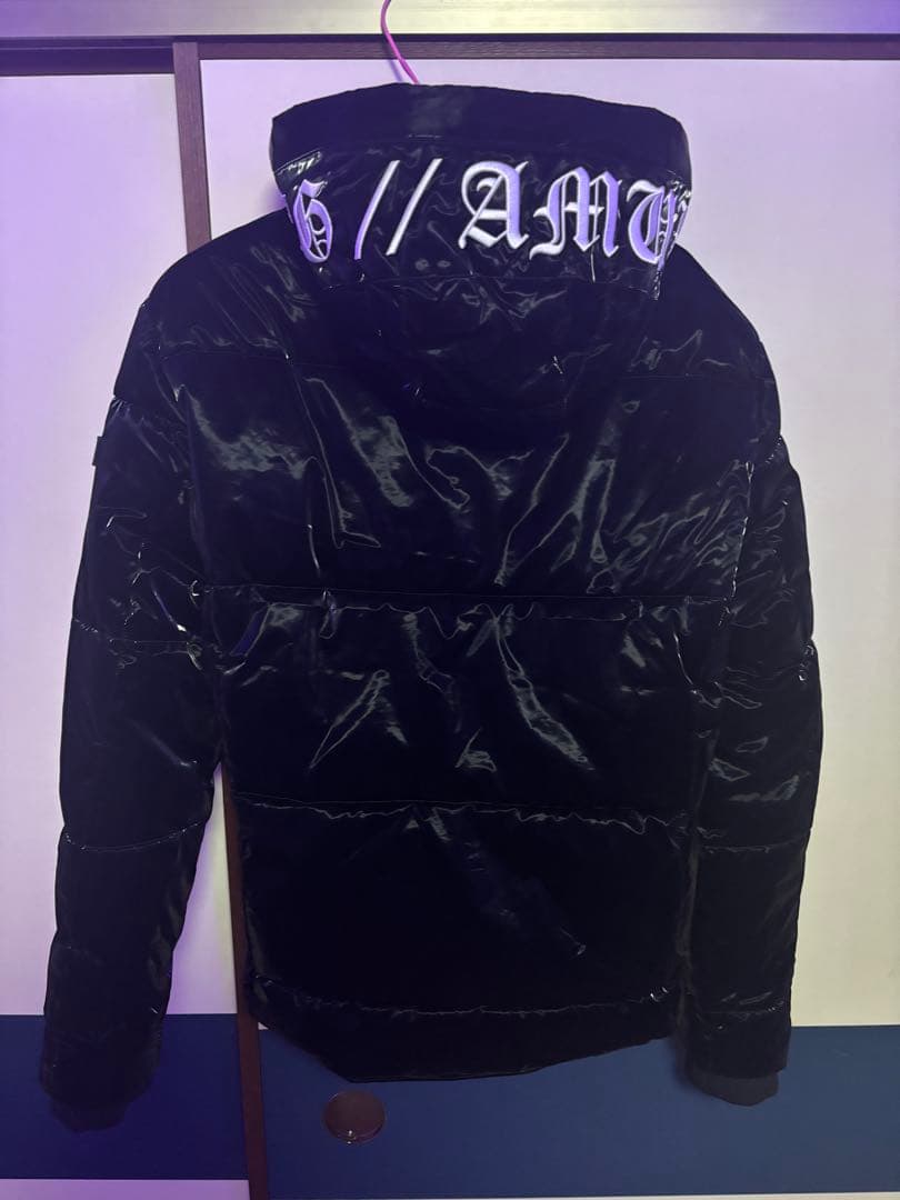 RTGE 黒 ダウンジャケット フード付き Mサイズ