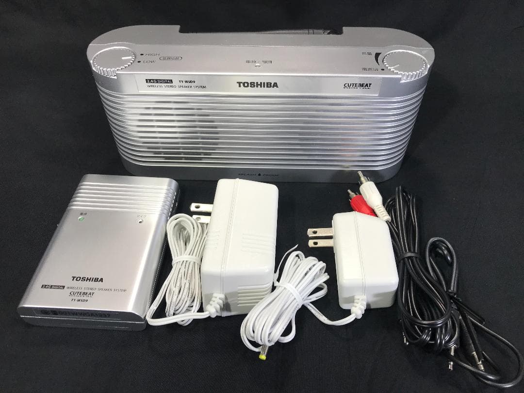 ★美品★東芝ワイヤレススピーカーシステムCUTEBEAT TY-WSD9(S)