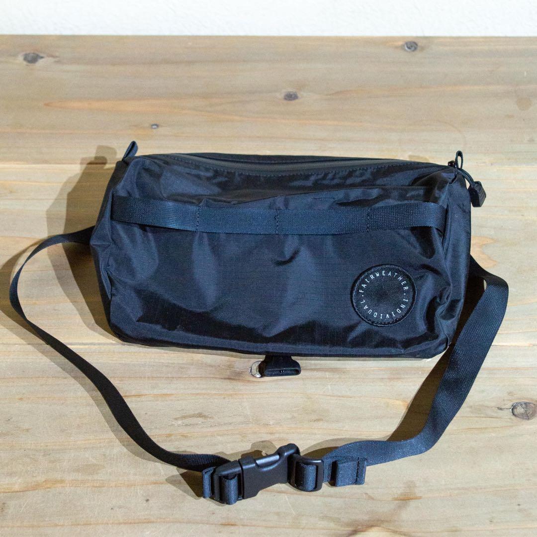 アクセサリー FAIRWEATHER handlebar bag black