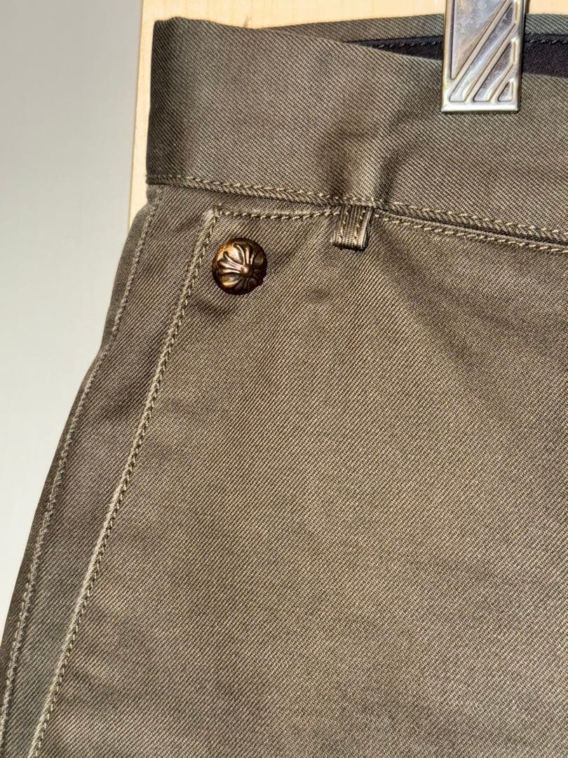 クロムハーツ　チノパン　グリーン　33