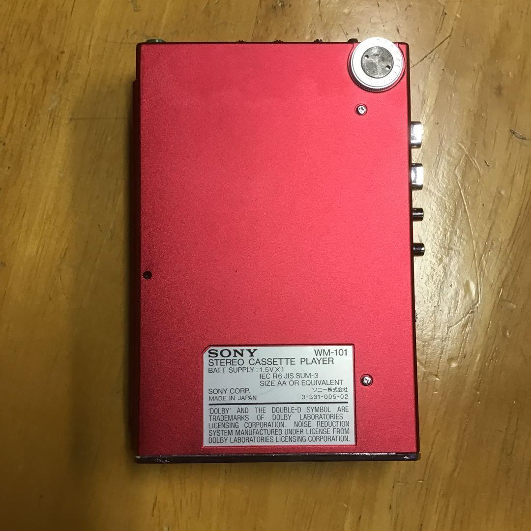 SONY WALKMAN ウォークマン　WM-101 ジャンク　キレイです。