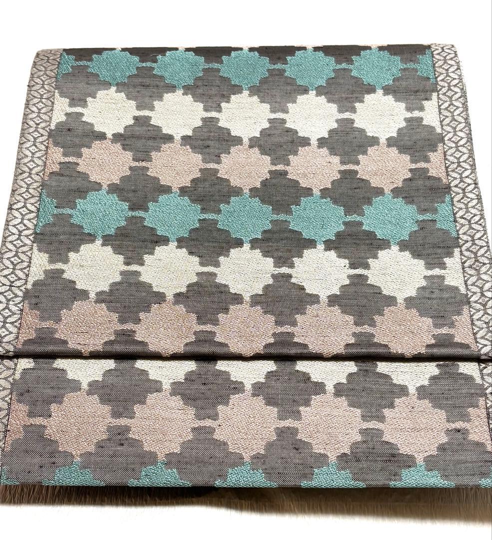 西陣織 洛陽織物 袋帯 姉川紬 洒落袋帯 単及び袷用