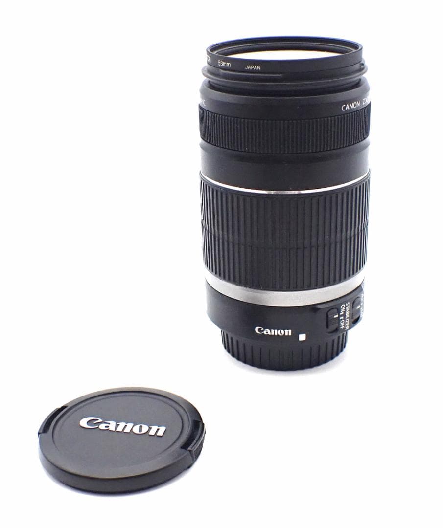 CANON EFS55-250mm F4-5.6 IS EOSシリーズ用 美品