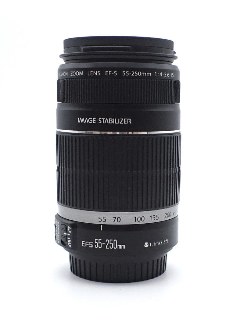 CANON EFS55-250mm F4-5.6 IS EOSシリーズ用 美品