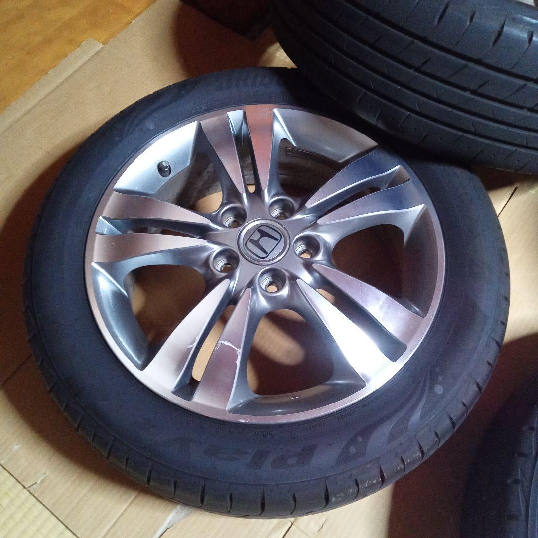 一*休様 ホンダ 17インチ RSZ純正ホイールタイヤセット ブリジストン