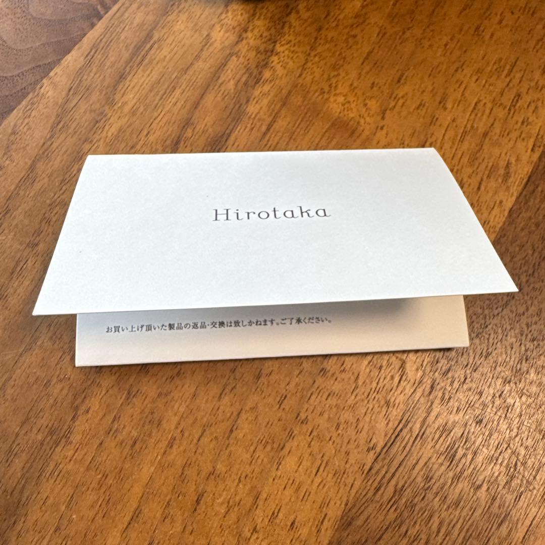 Hirotaka アシンメトリーピアス　片耳