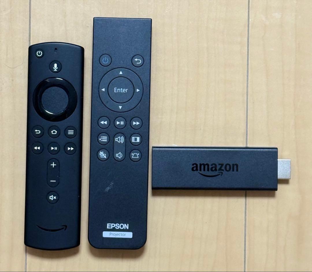 EPSON プロジェクターEF-100W & Fire TV stick