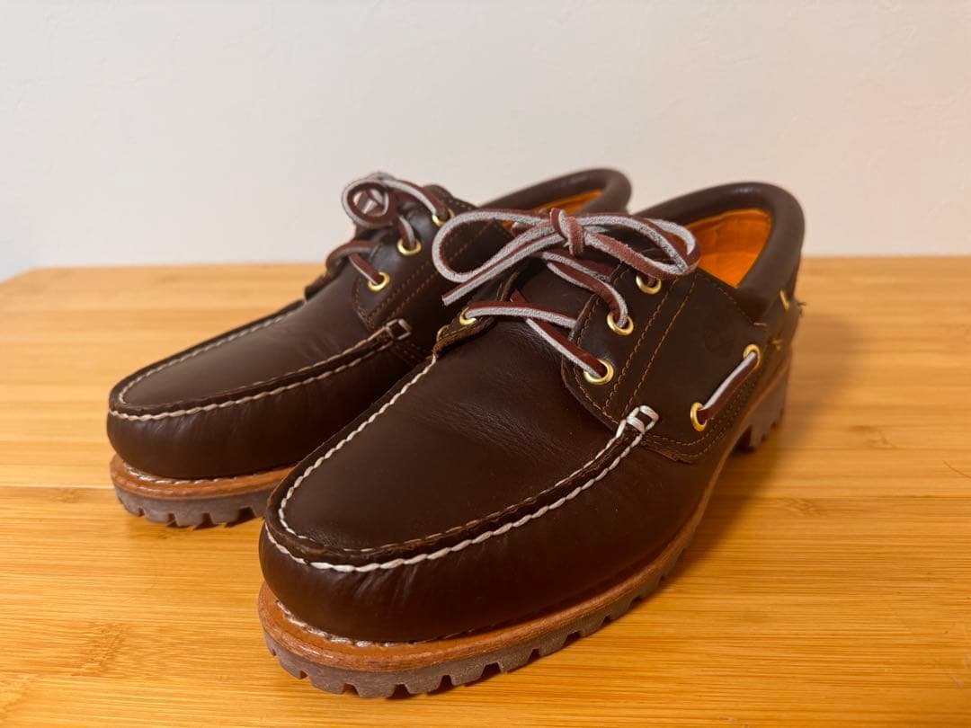 “名作定番”Timberland 3 eye BOAT SHOE 26cm