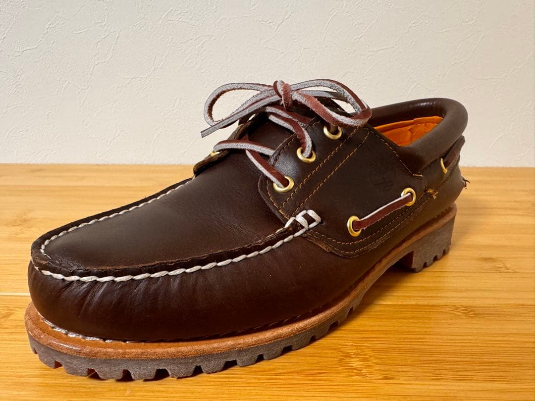 “名作定番”Timberland 3 eye BOAT SHOE 26cm