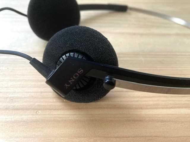 超希少品 高音質 整備済完全動作品 WM-3用ヘッドホン MDR-4L1