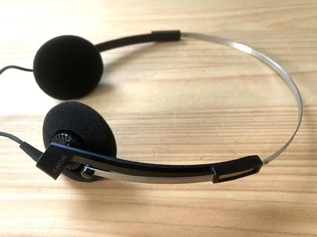 超希少品 高音質 整備済完全動作品 WM-3用ヘッドホン MDR-4L1