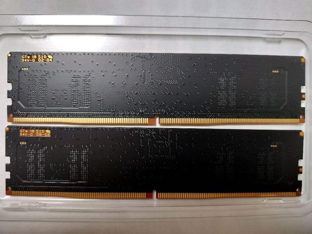 Crucial 16GB (8GB×2) DDR5-5600 BTO外し