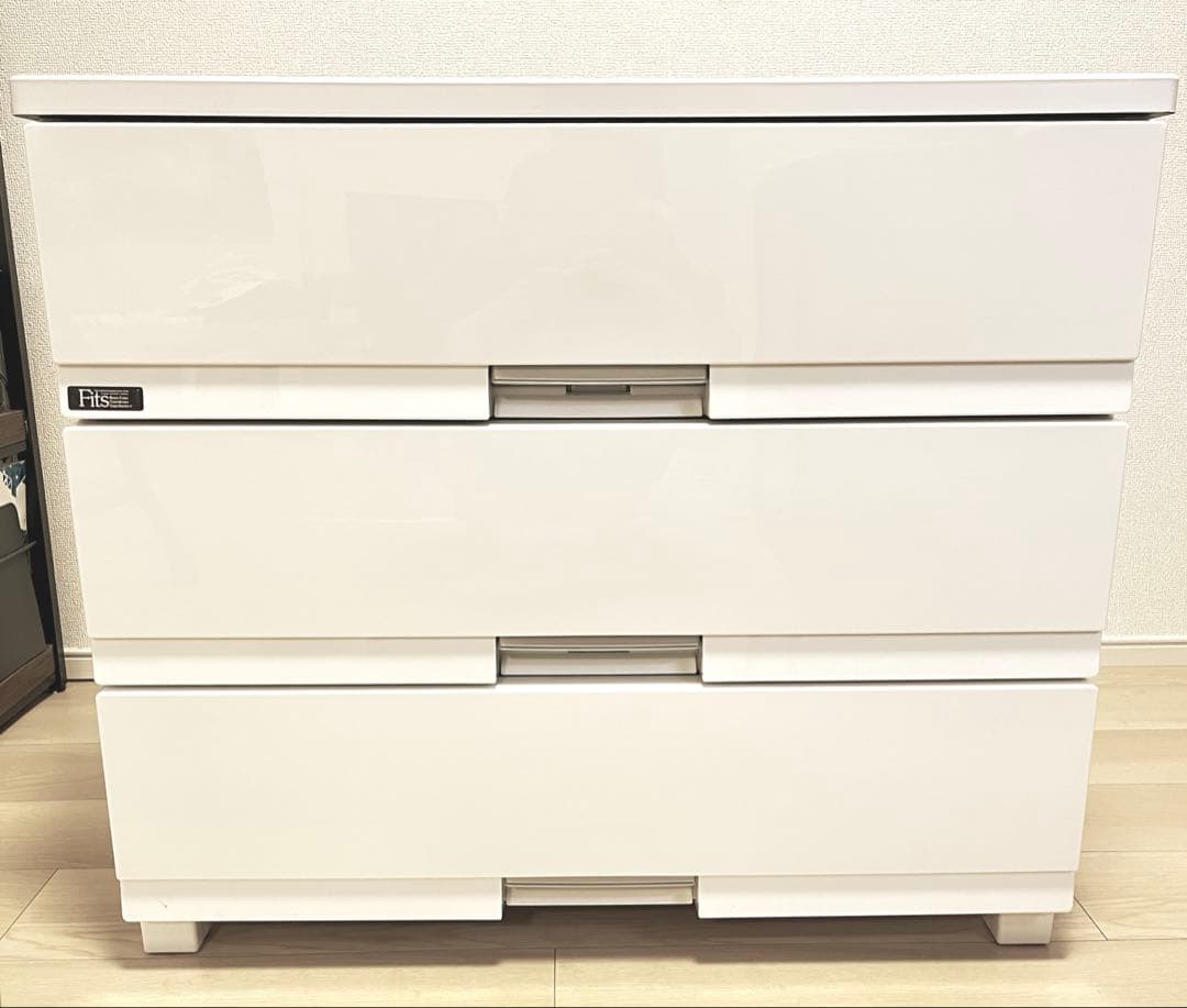 ニトリ フィッツ プレミアム 幅75cm 3段WH2(FP7503)