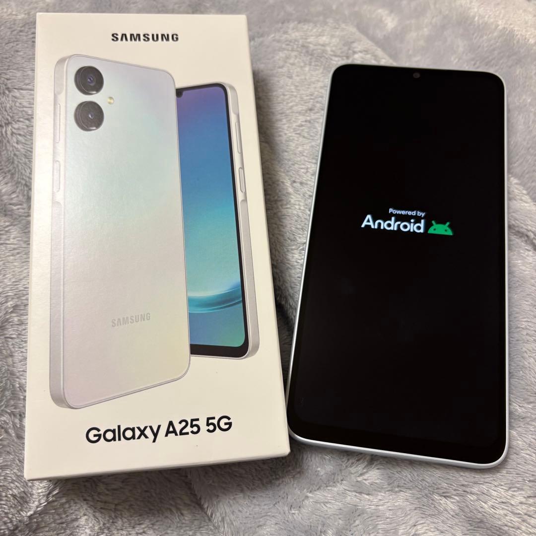 Galaxy A25 ライトブルー