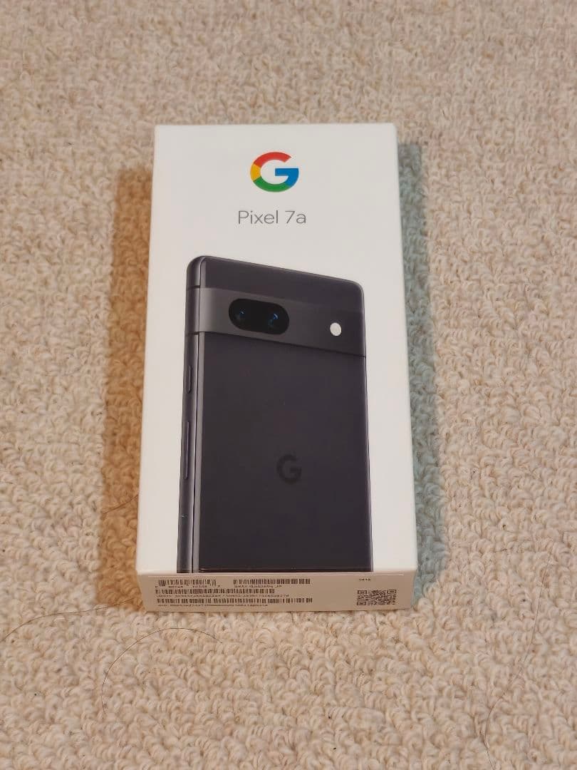 美品　Google Pixel 7a チャコール 128GB SIMフリー