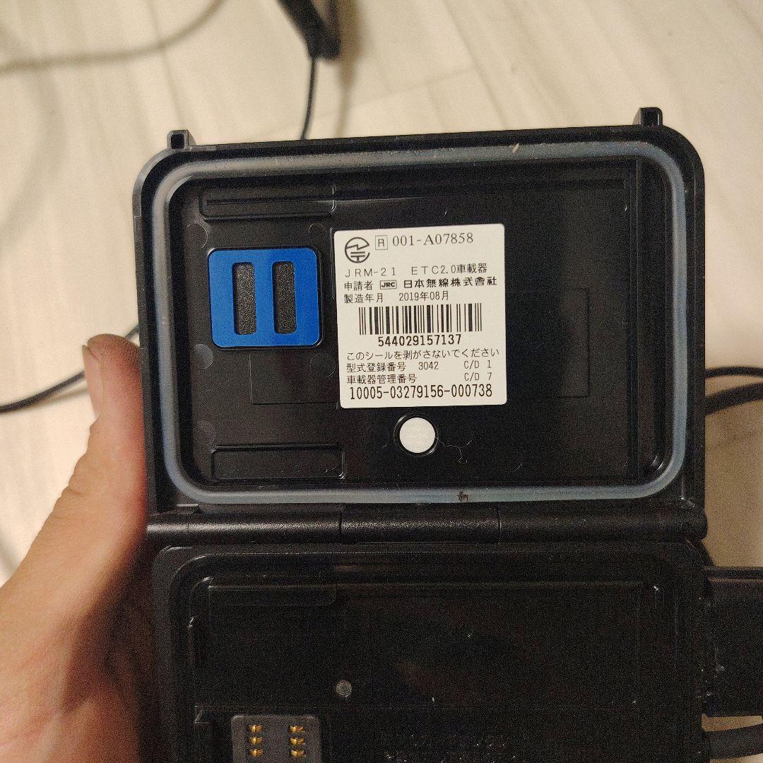 日本無線 JRM-21 ETC2.0 二輪専用ETC車載器 2019年8月